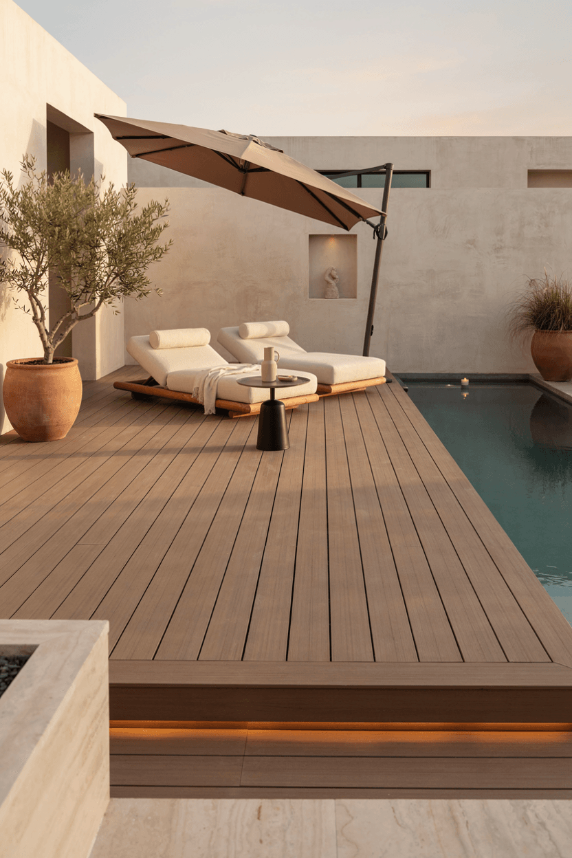 Pool Lounge Deck Design – home decor idea