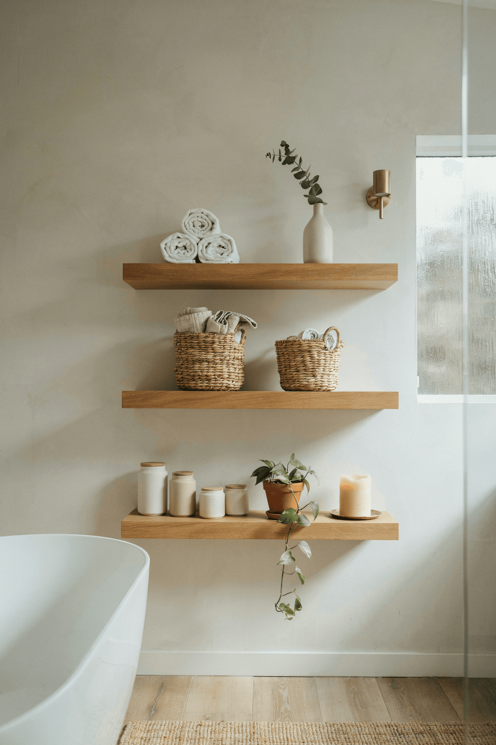 Open Shelving Storage Design – home decor idea