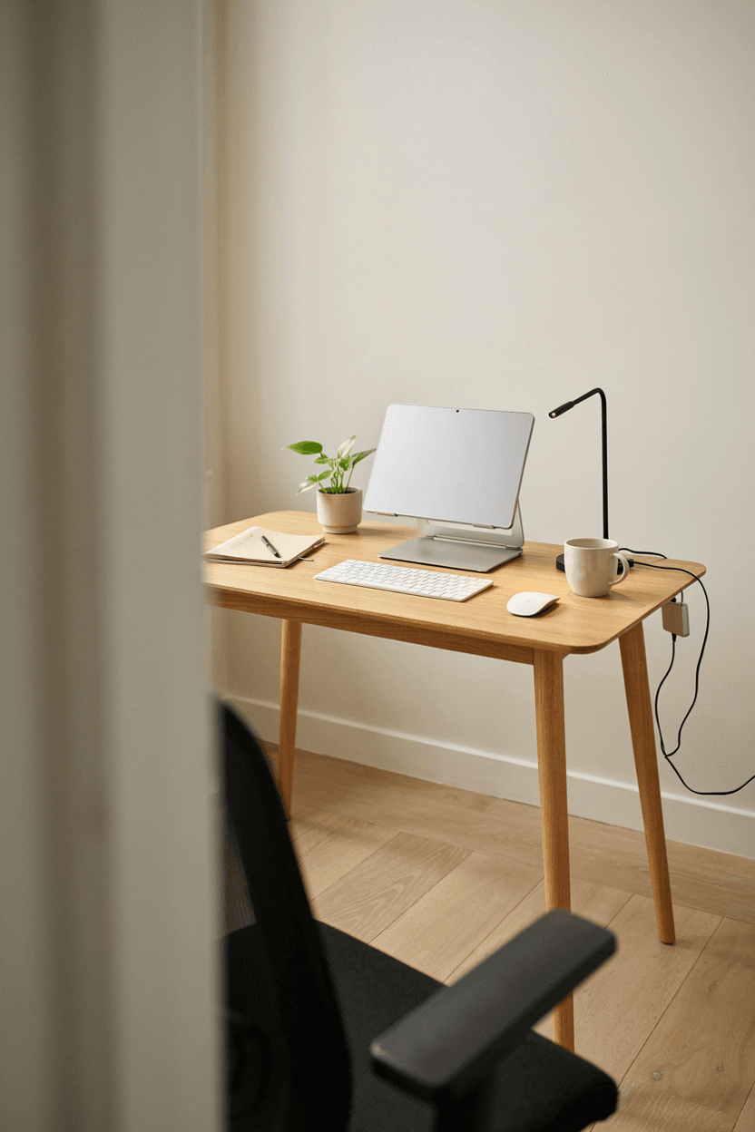 Laptop Work Setup – home decor idea