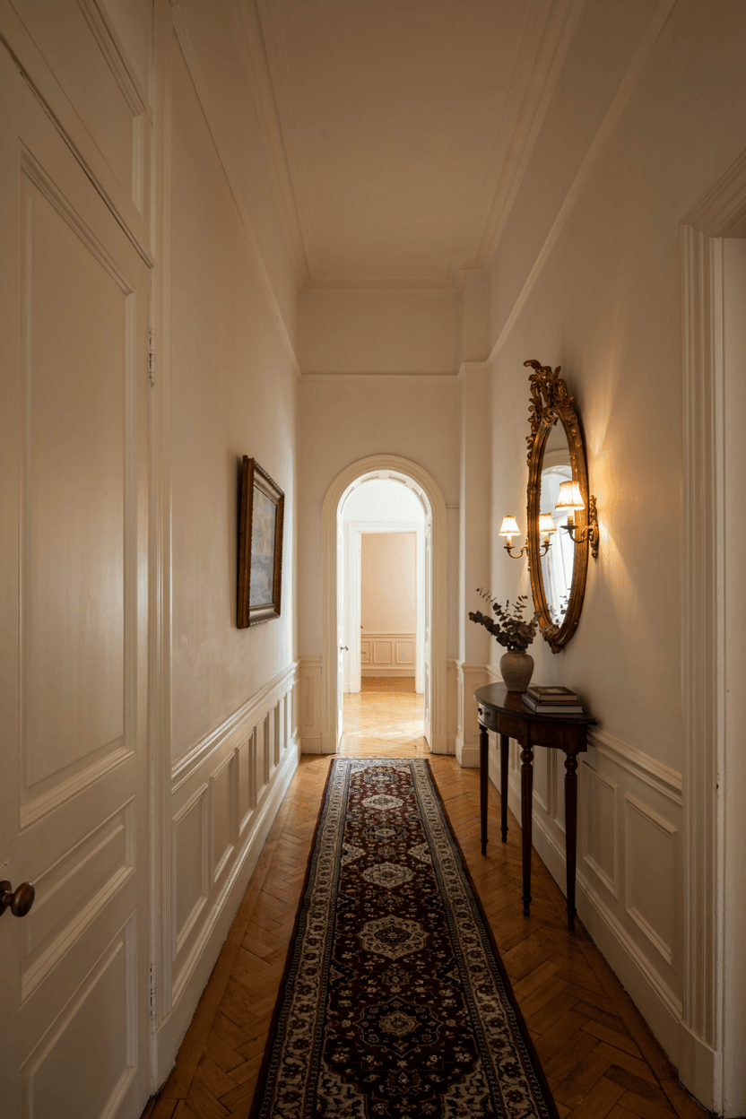 Traditional Hallway Design – home decor idea