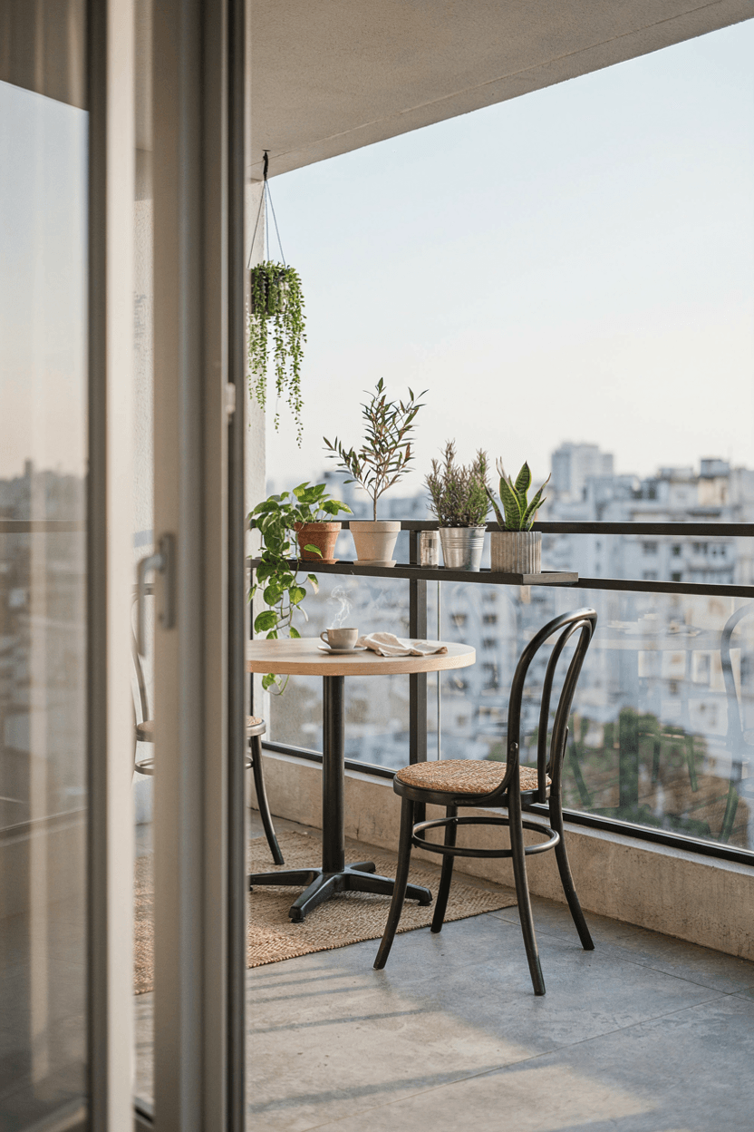 Balcony Bistro Set Decor – home decor idea
