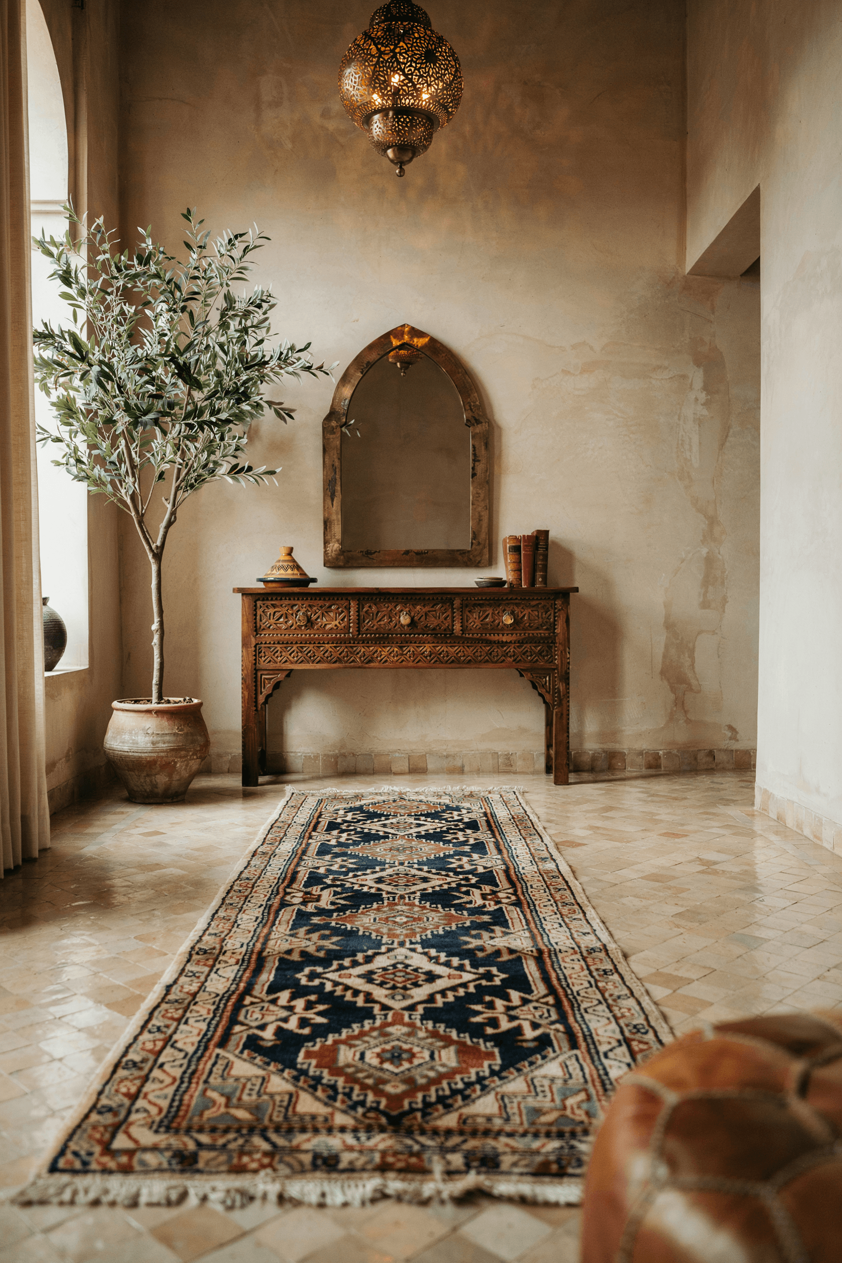 Foyer with Moroccan-Inspired Decor – home decor idea
