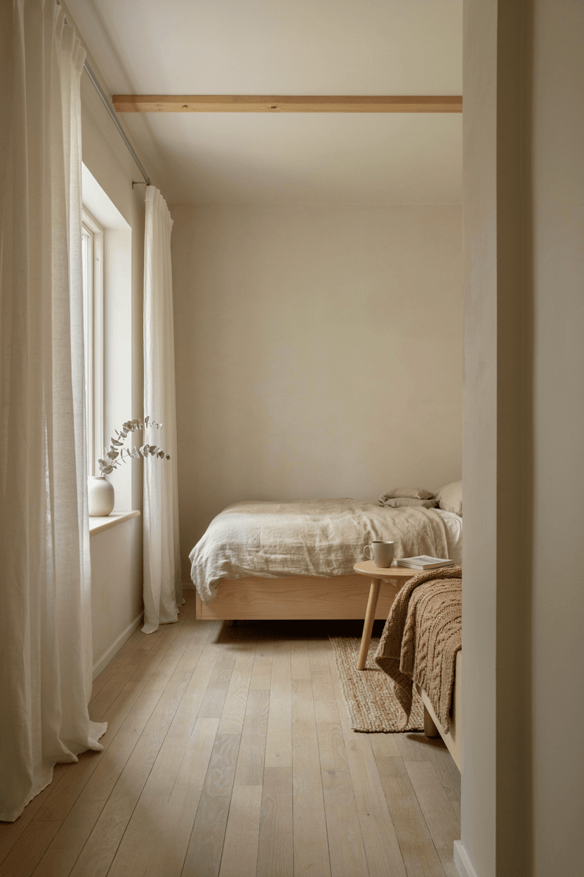 Scandinavian Bedroom Ceiling – home decor idea