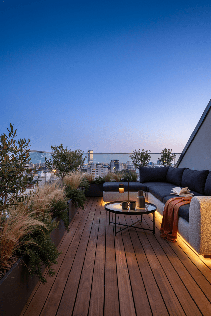 Rooftop Deck Lounge Design – home decor idea