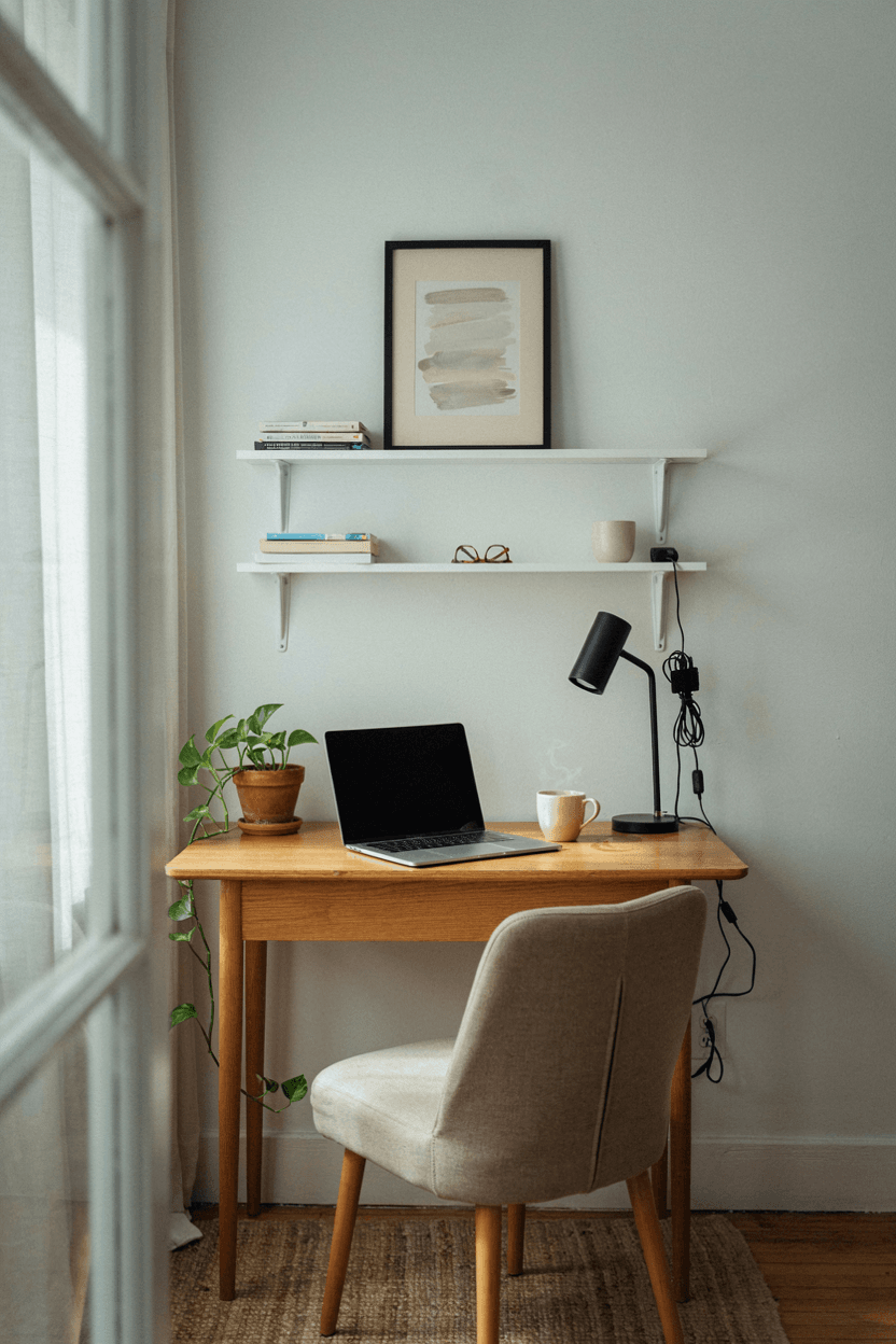 Budget Work From Home Setup – home decor idea