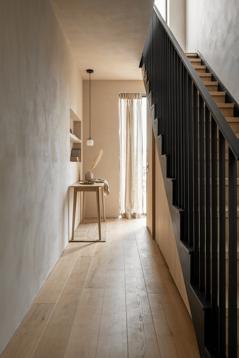 Black Staircase Design – home decor idea