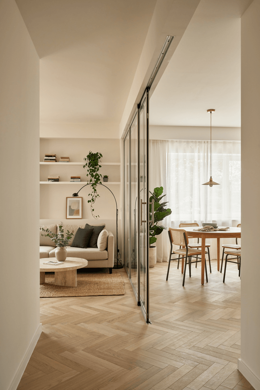 Glass Partition Sliding Door – home decor idea