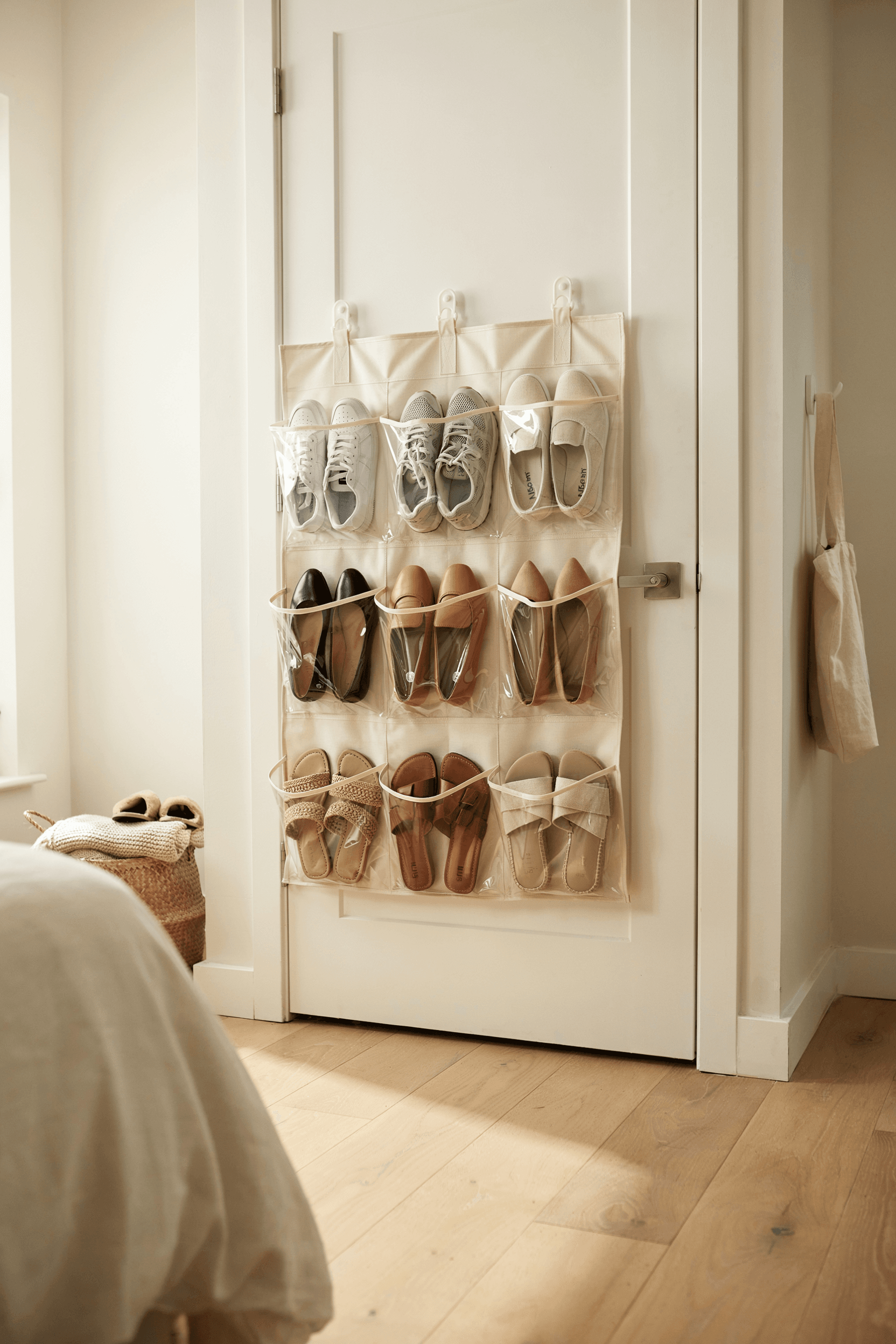 Over-the-Door Shoe Organizer – home decor idea