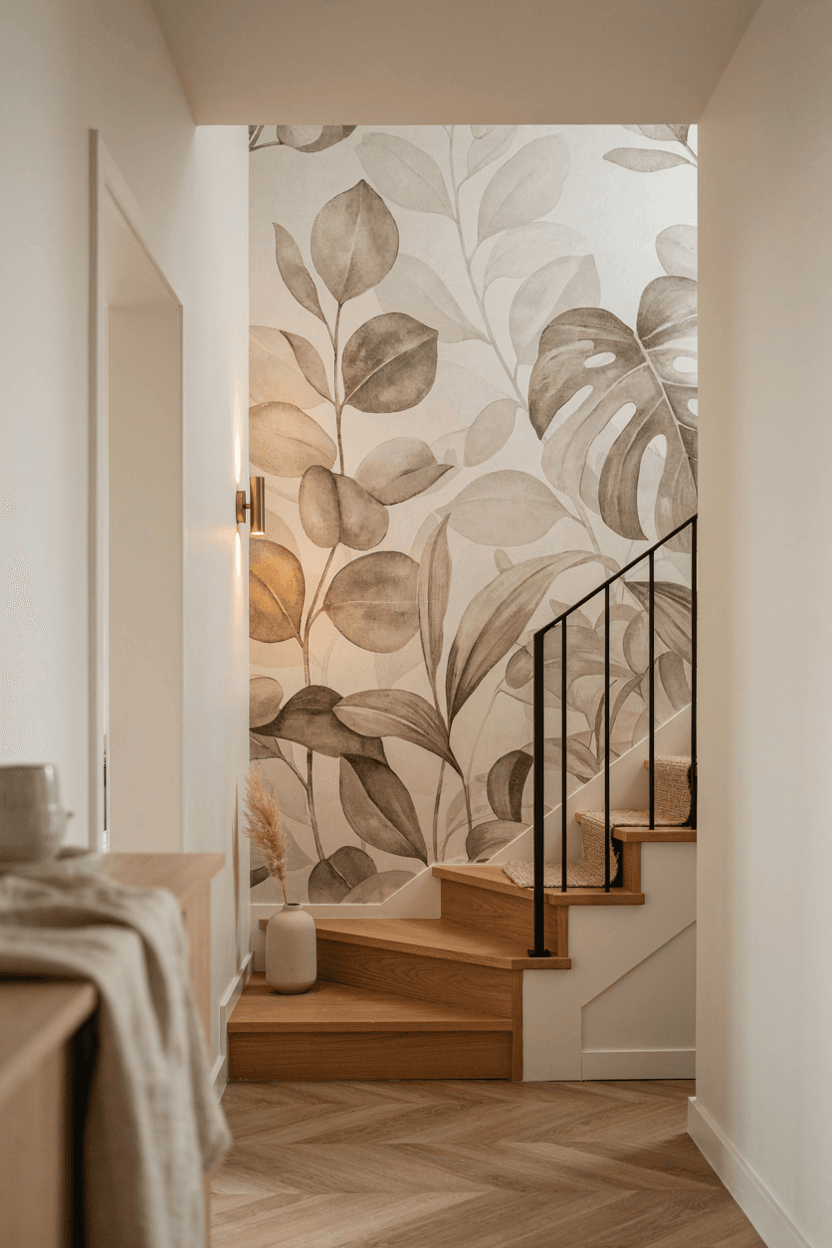 Wallpaper Accent Wall – home decor idea