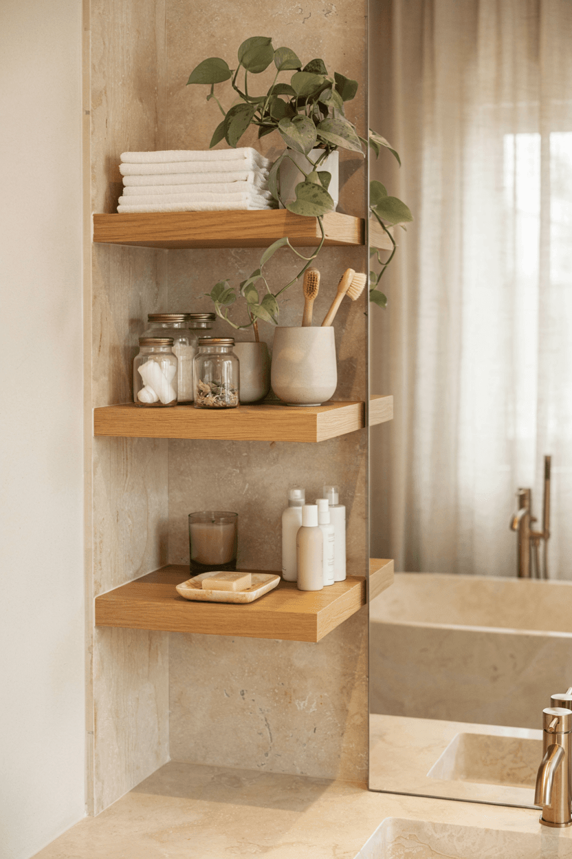 Bathroom Shelf Decor – home decor idea