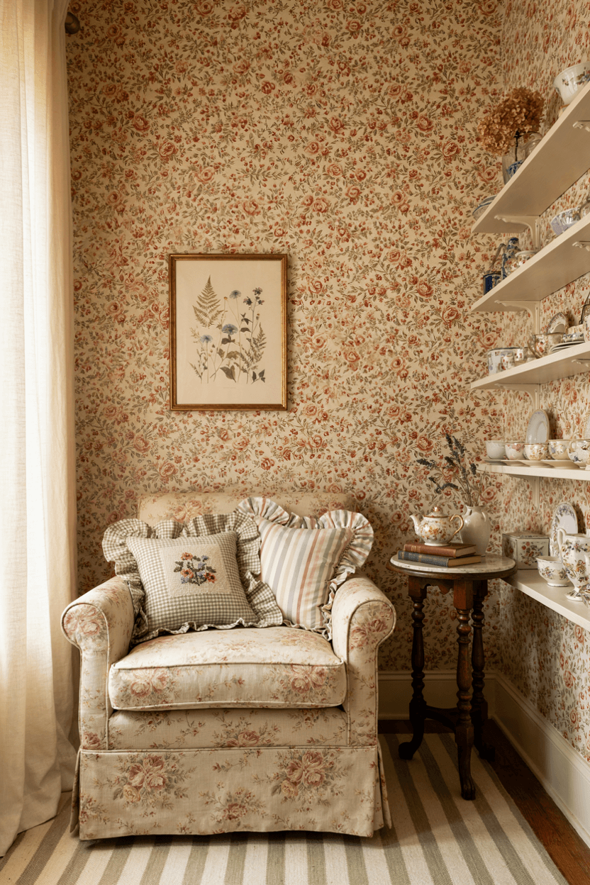 Grandmillennial Style – home decor idea