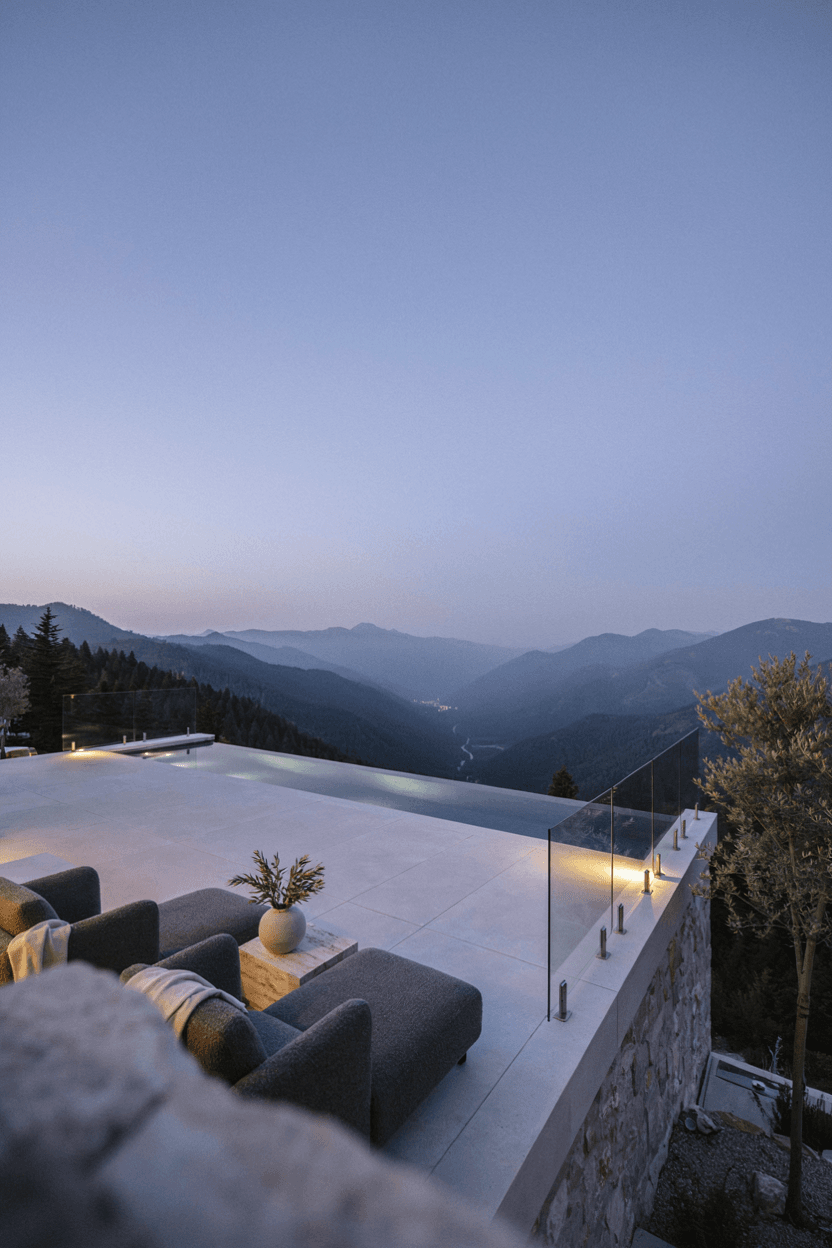 Luxury Infinity Edge Deck Design – home decor idea
