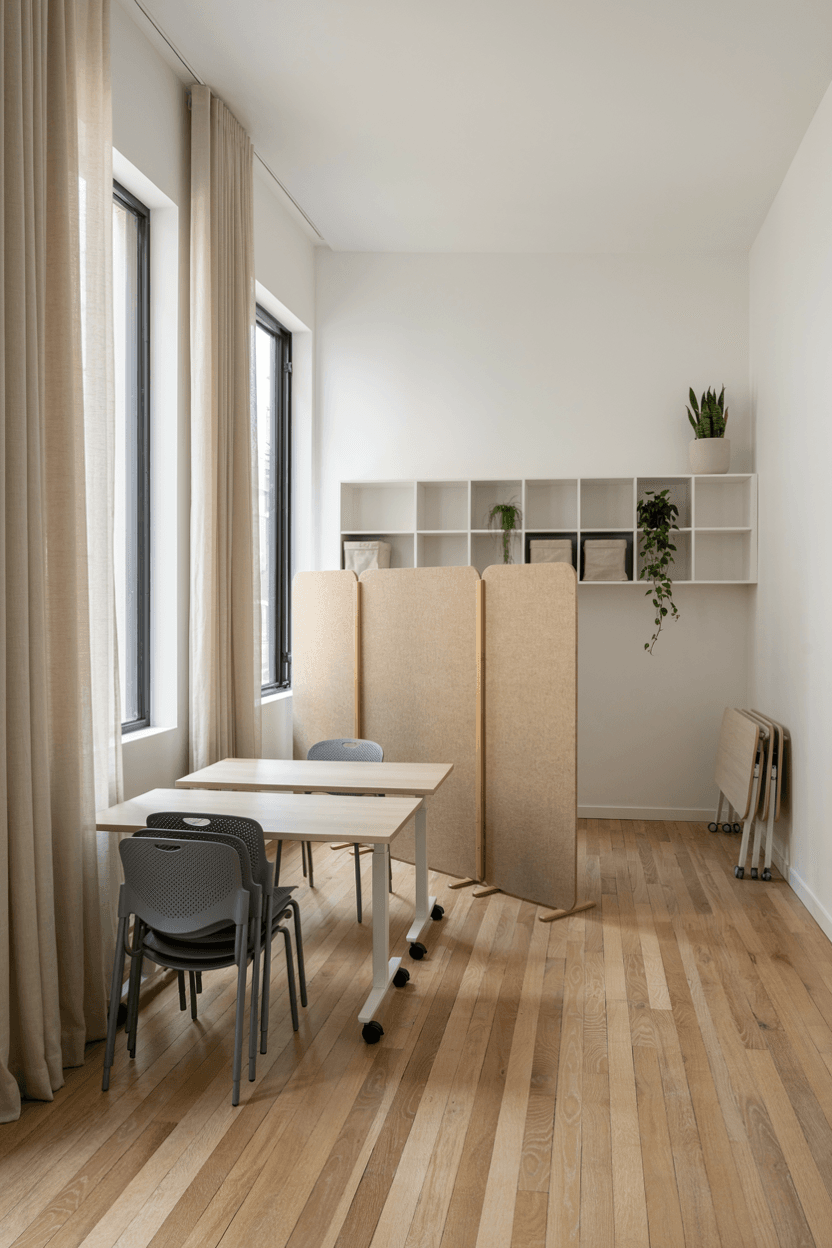 Office with Flexible Furniture – home decor idea