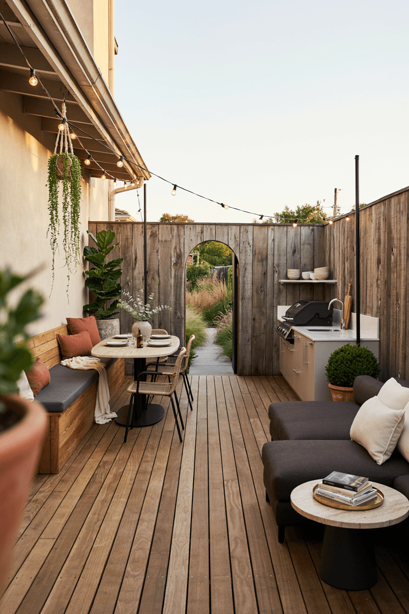 Multi-Functional Entertainment Deck Design – home decor idea
