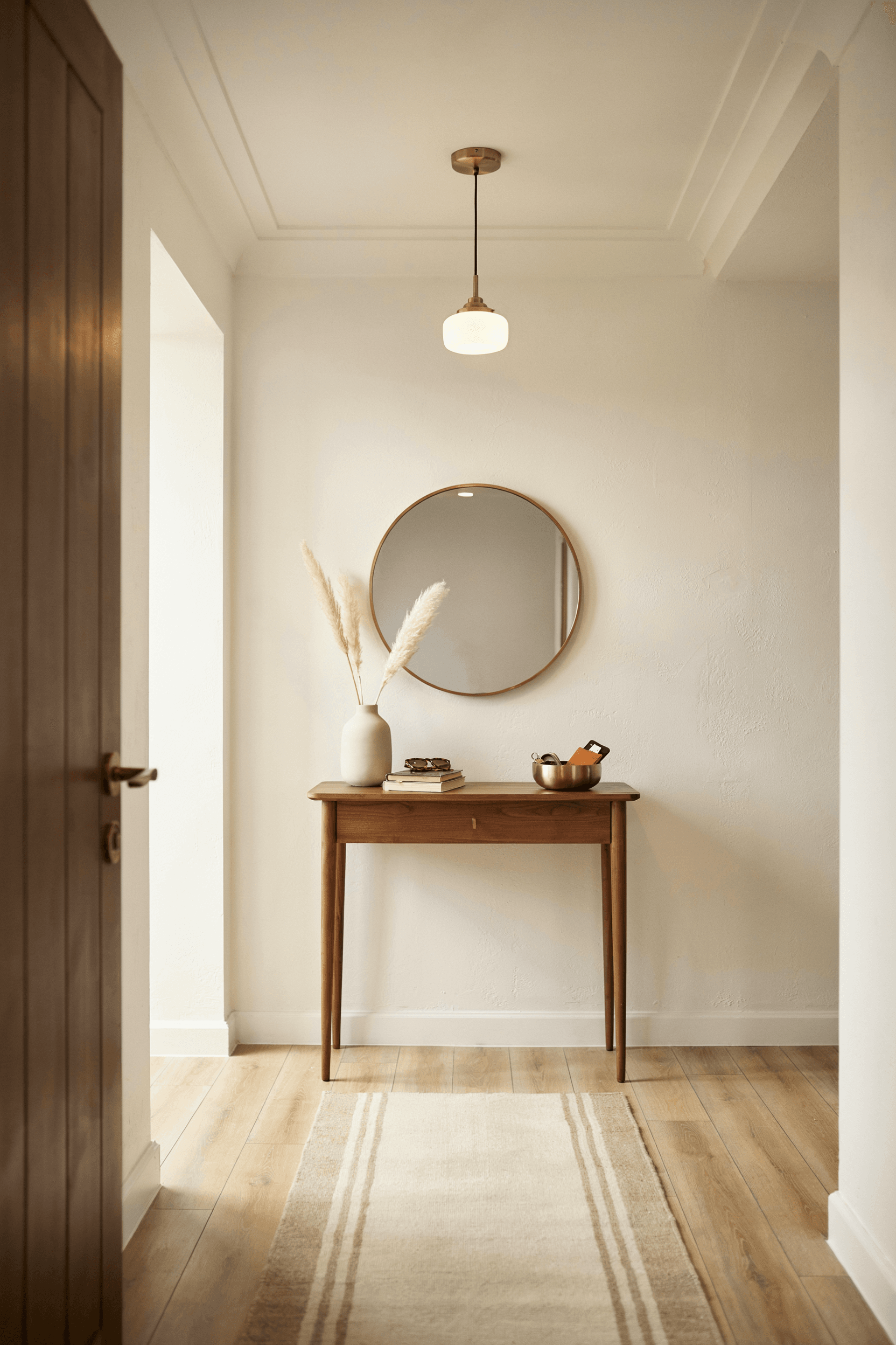 Foyer with Decorative Ceiling – home decor idea