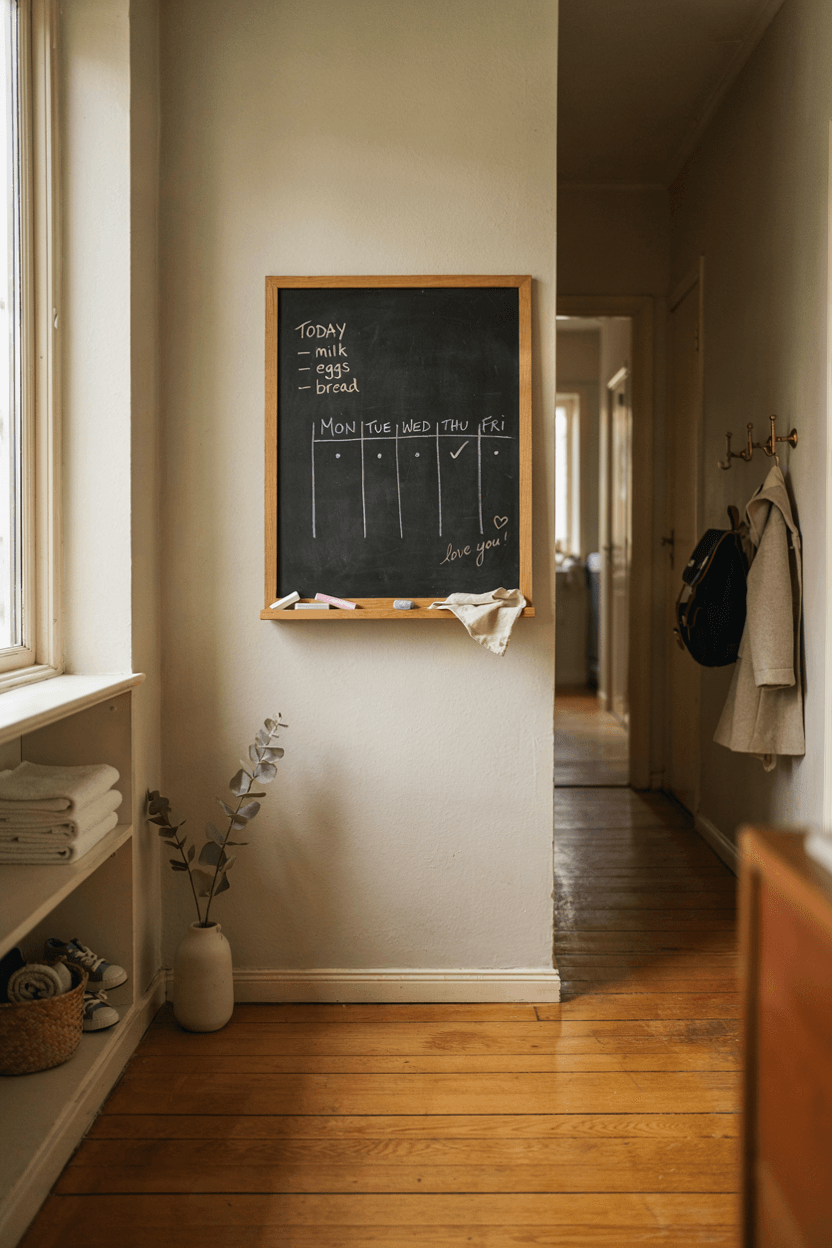Chalkboard Wall Panel – home decor idea