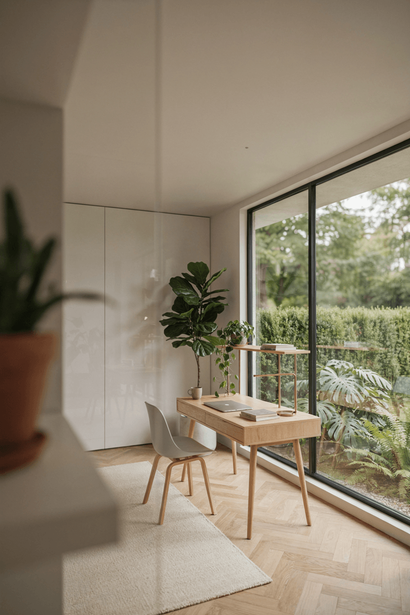Office with Outdoor Connection – home decor idea