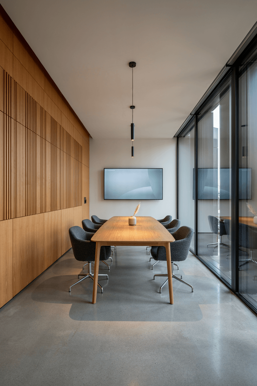 Modern Office Boardroom – home decor idea