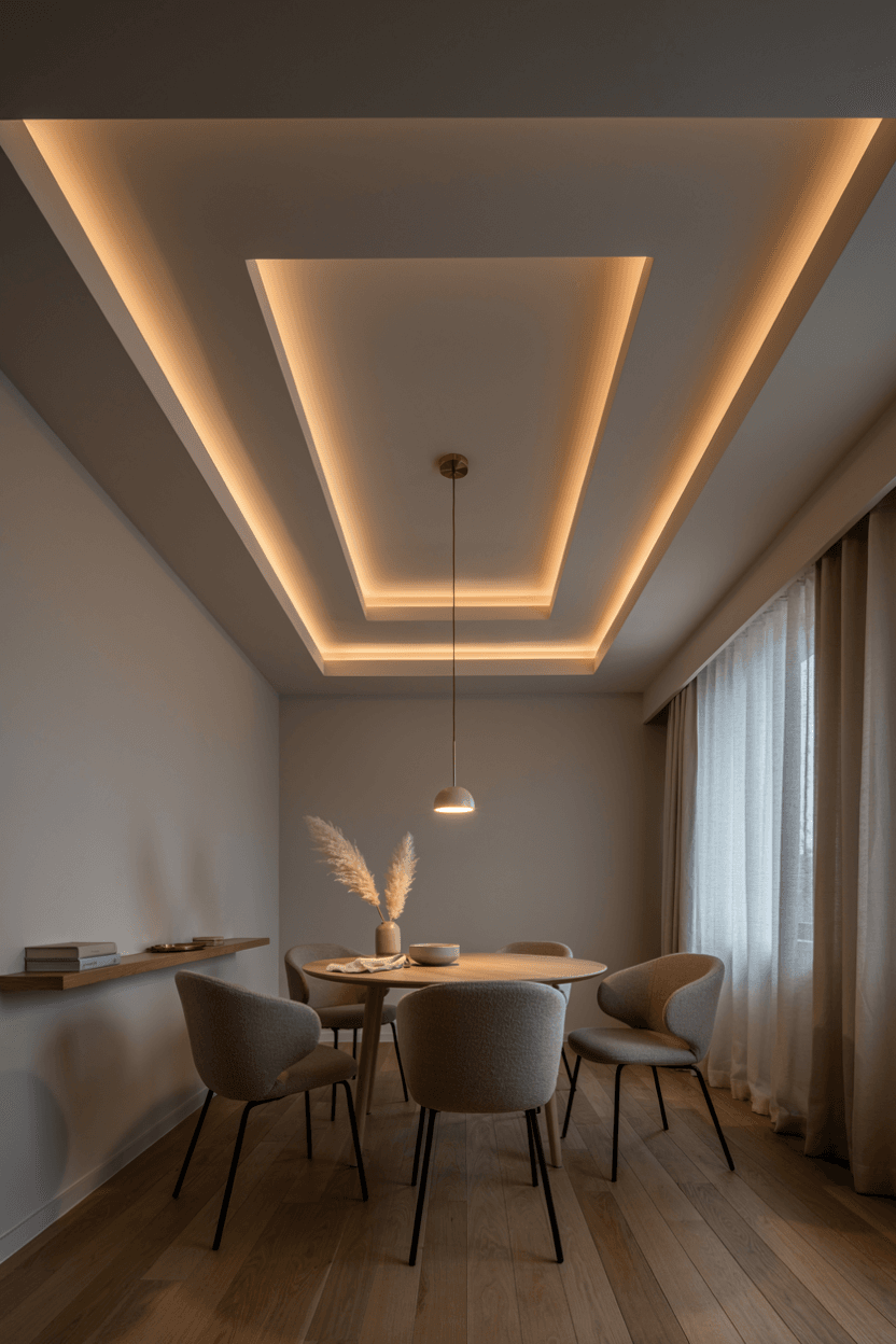 Statement Ceiling Design – home decor idea