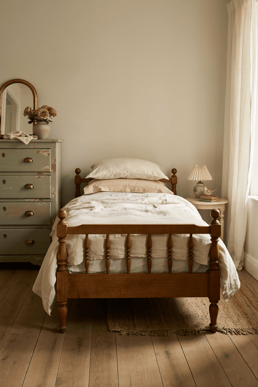 Painted Furniture in Soft Tones – home decor idea