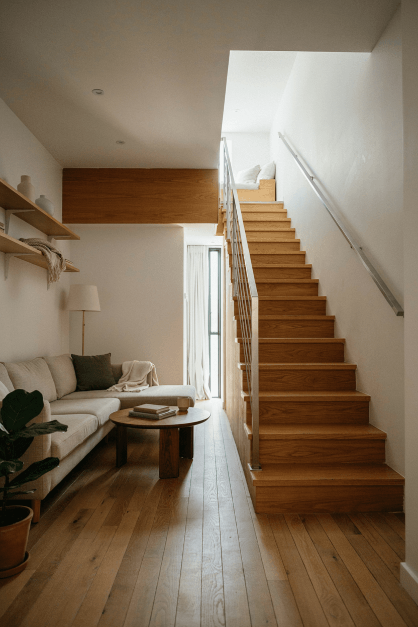 Space-Saving Staircase – home decor idea