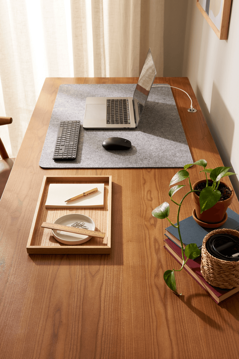 Multi-Zone Desk Setup – home decor idea