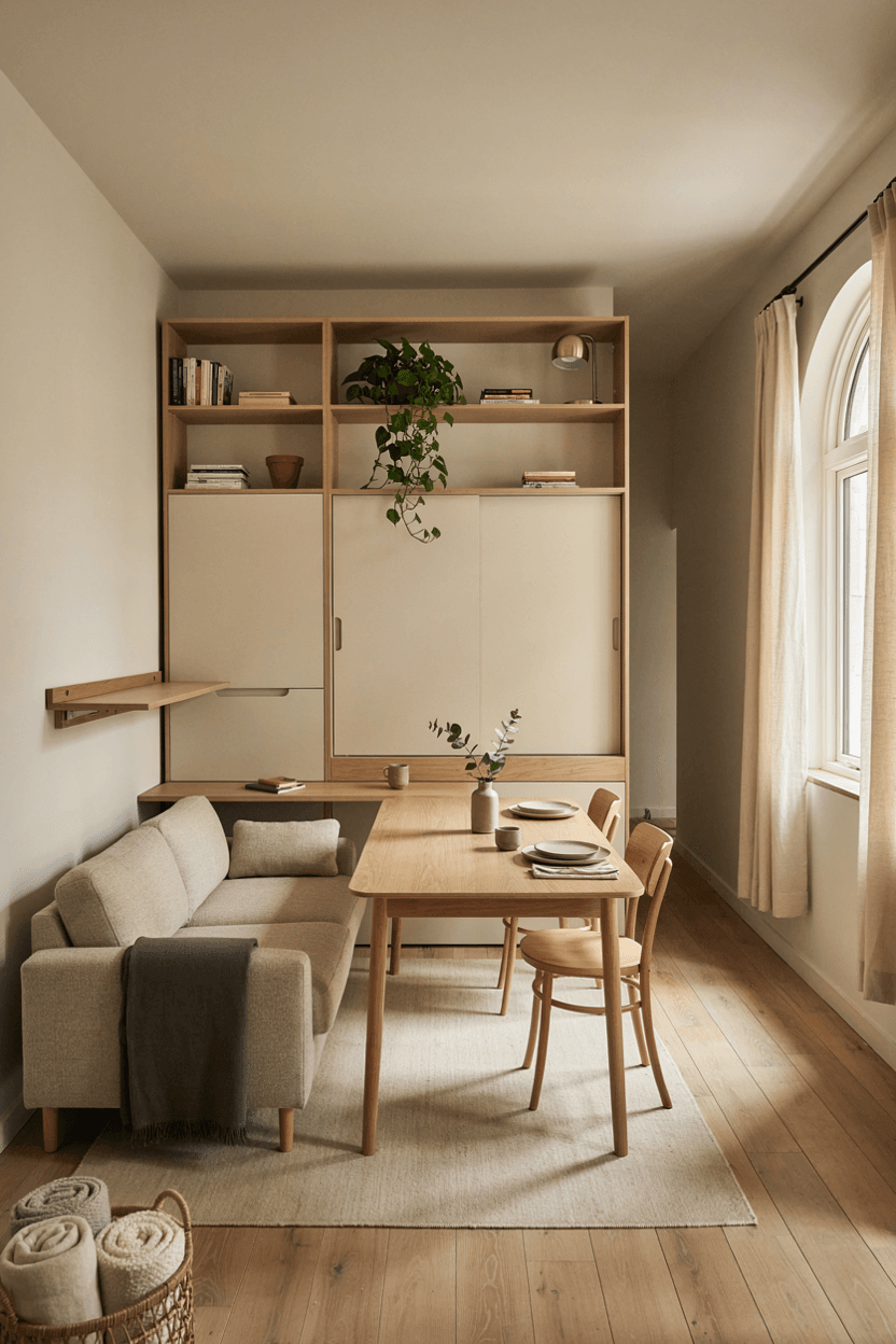Multi-Functional Modern Space – home decor idea