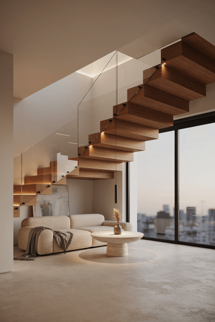 Statement Staircase Design – home decor idea