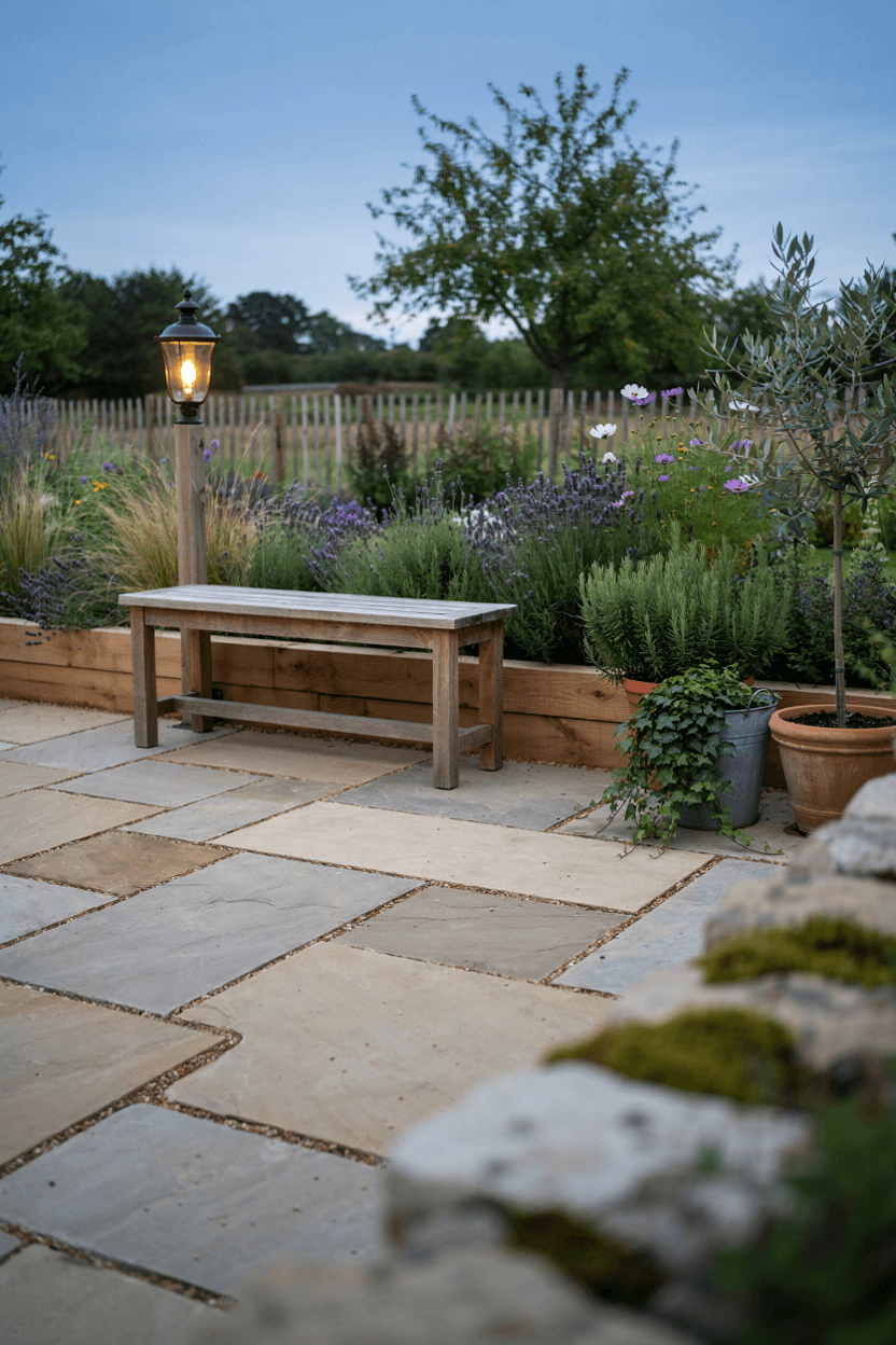 Rustic Stone Deck Design – home decor idea