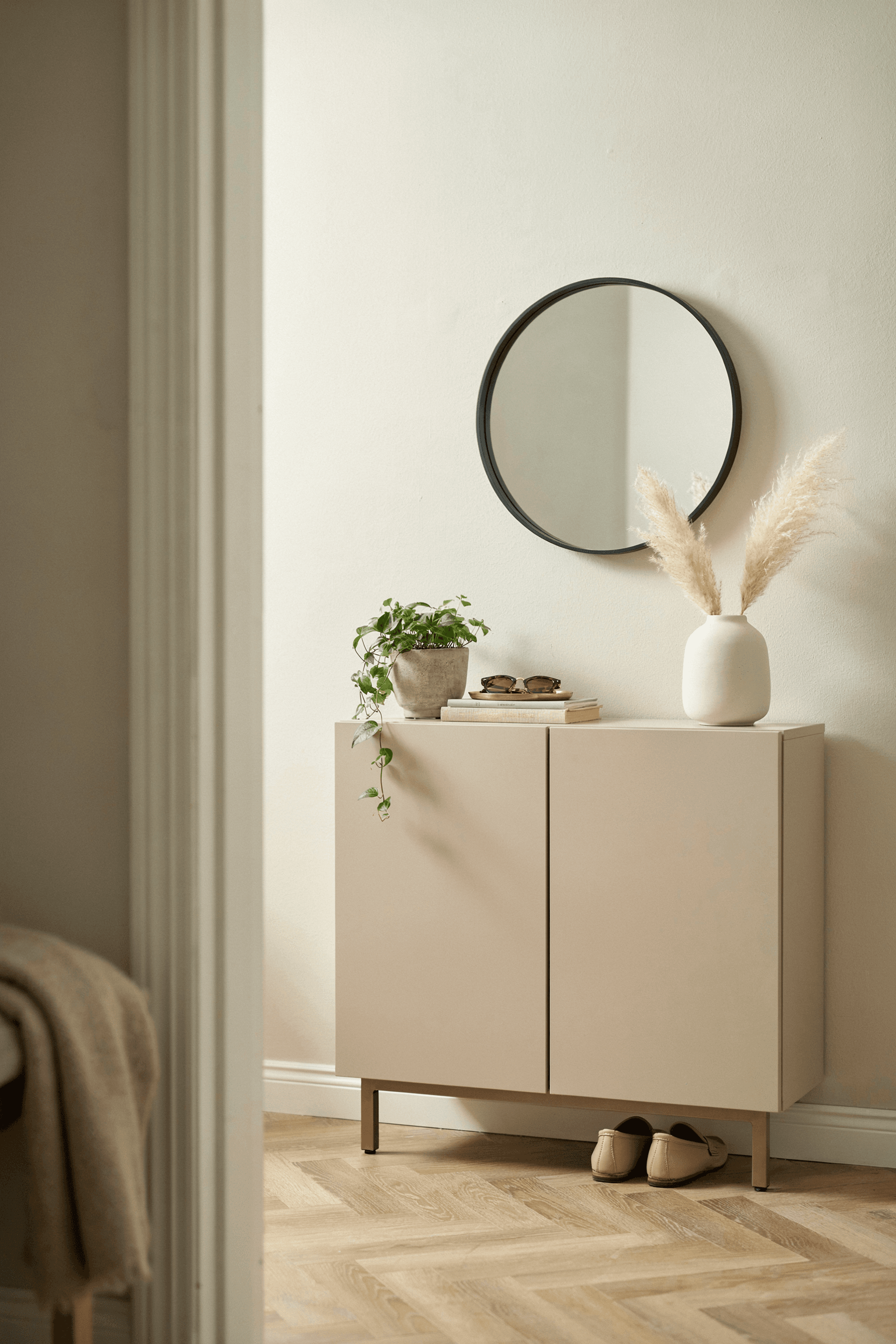 Shoe Cabinet with Doors – home decor idea