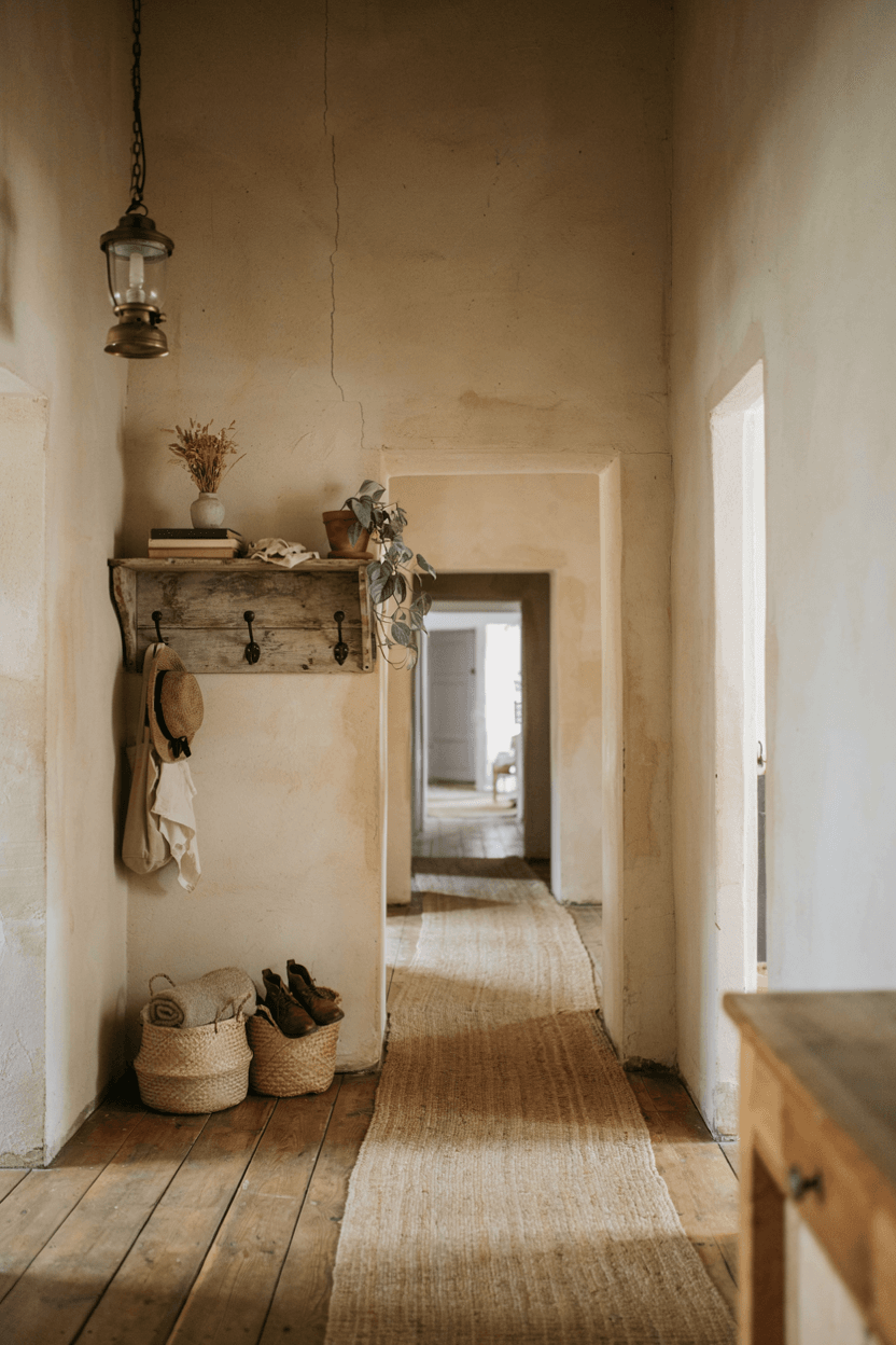 Rustic Hallway Decor – home decor idea