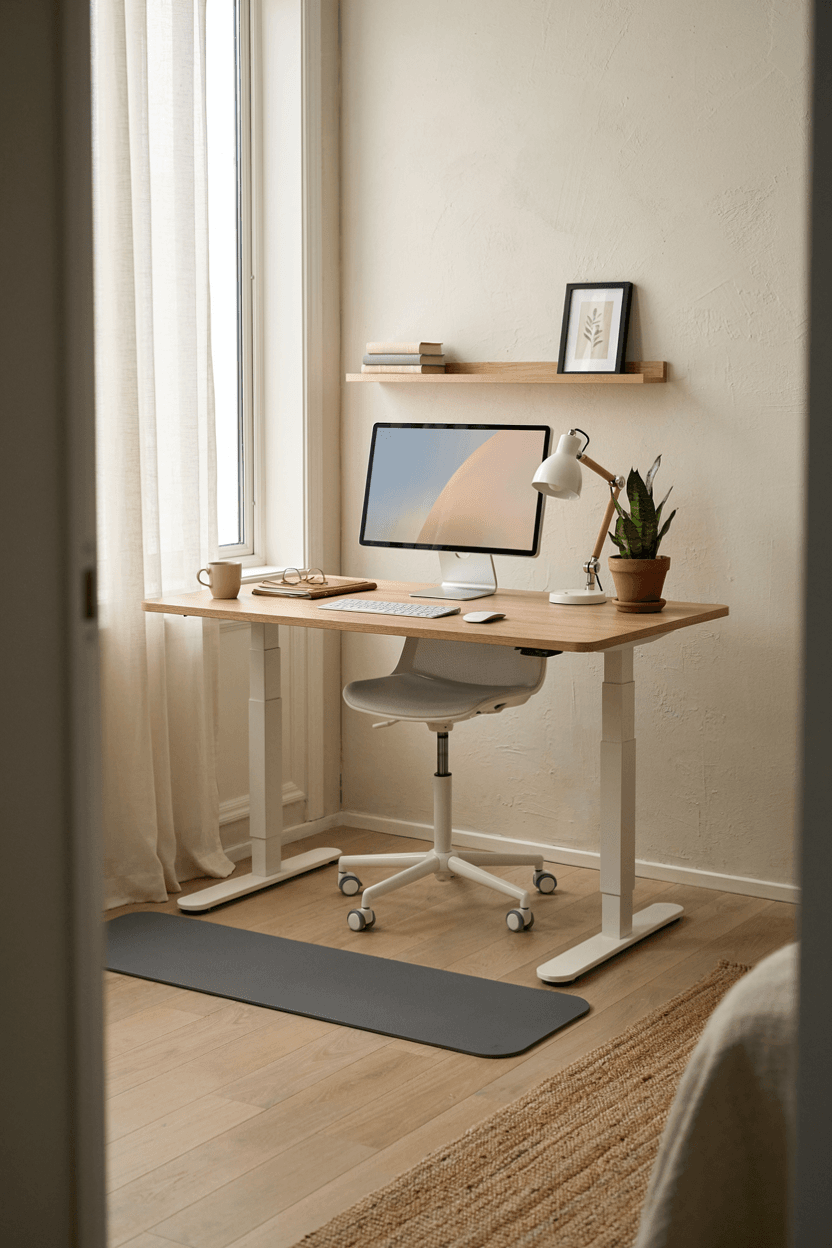 Standing Desk Setup – home decor idea