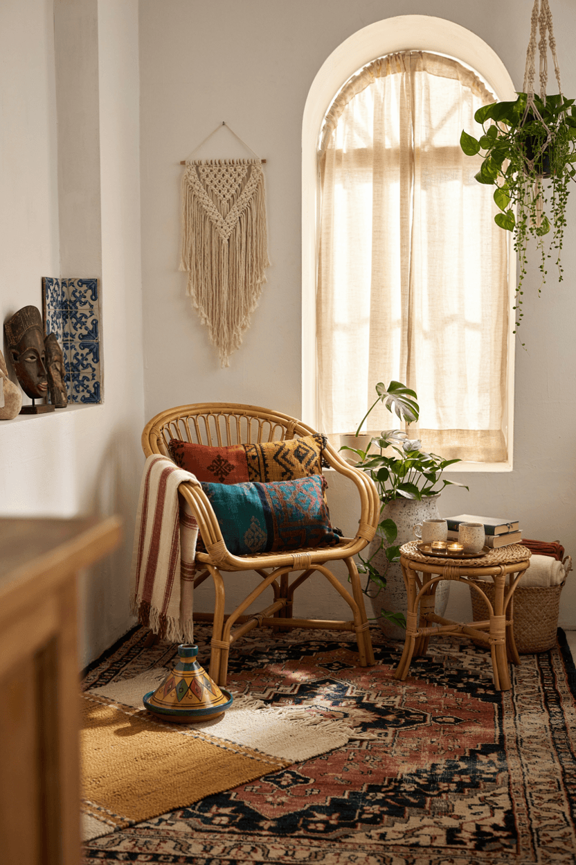 Bohemian Style – home decor idea