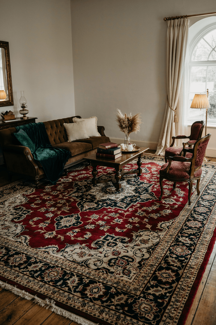 Persian Rug Display – home decor idea