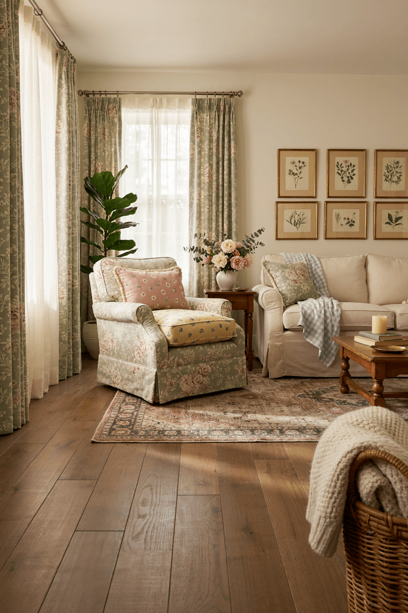 Floral Print Textiles – home decor idea