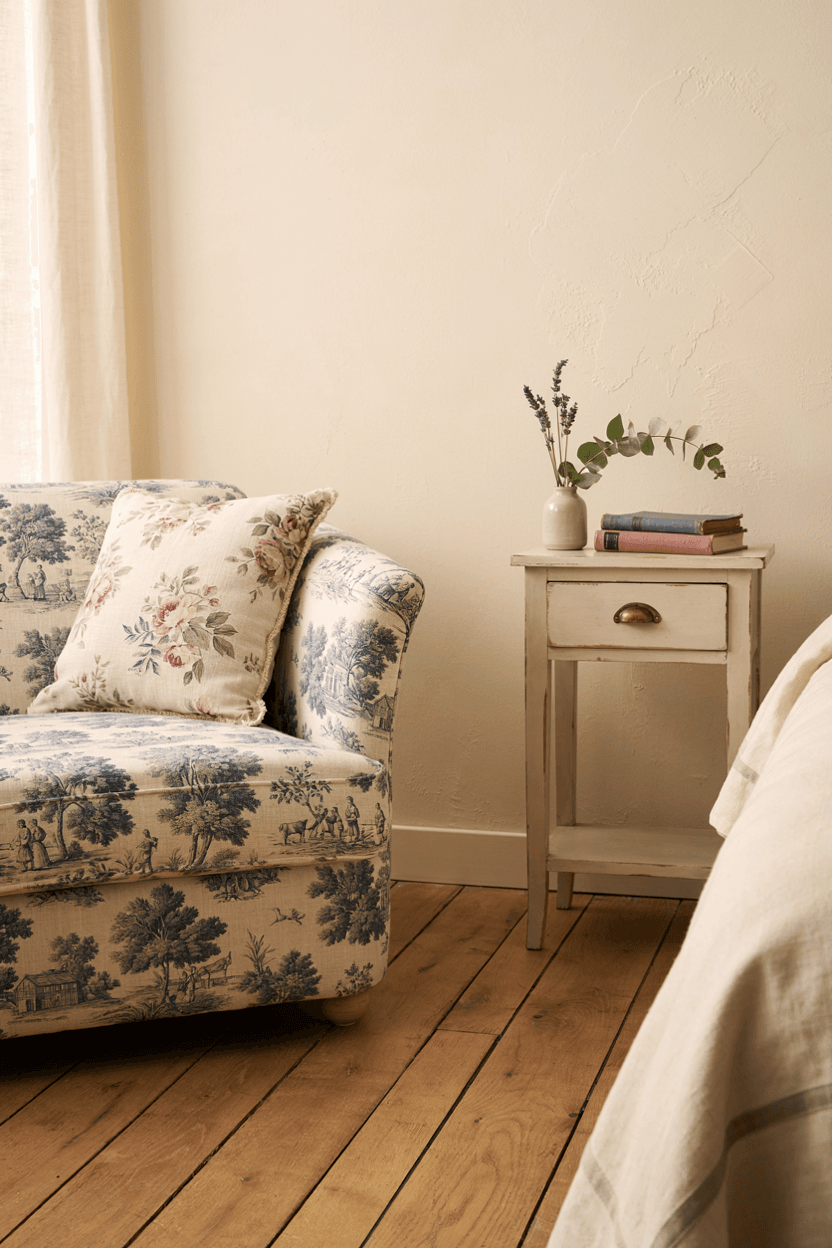 Toile de Jouy Fabrics – home decor idea