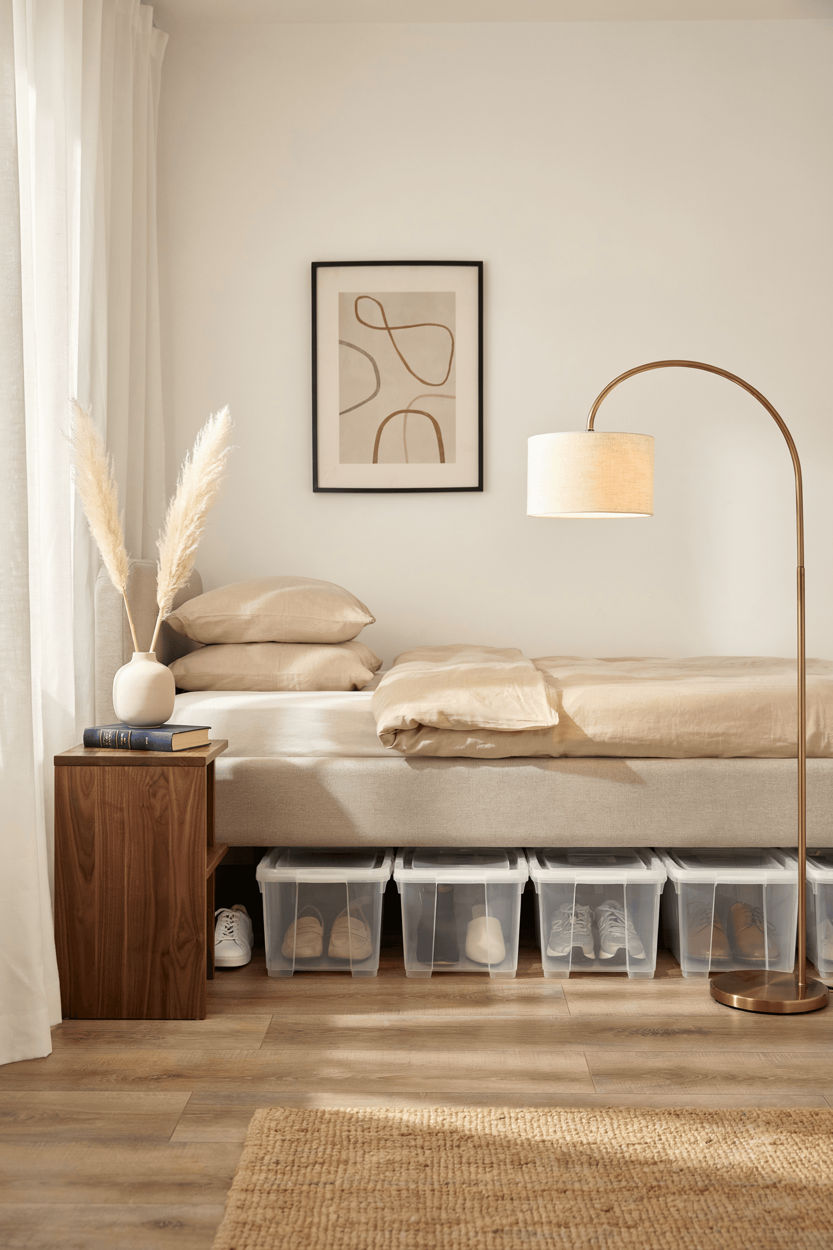 Under-Bed Shoe Storage Boxes – home decor idea