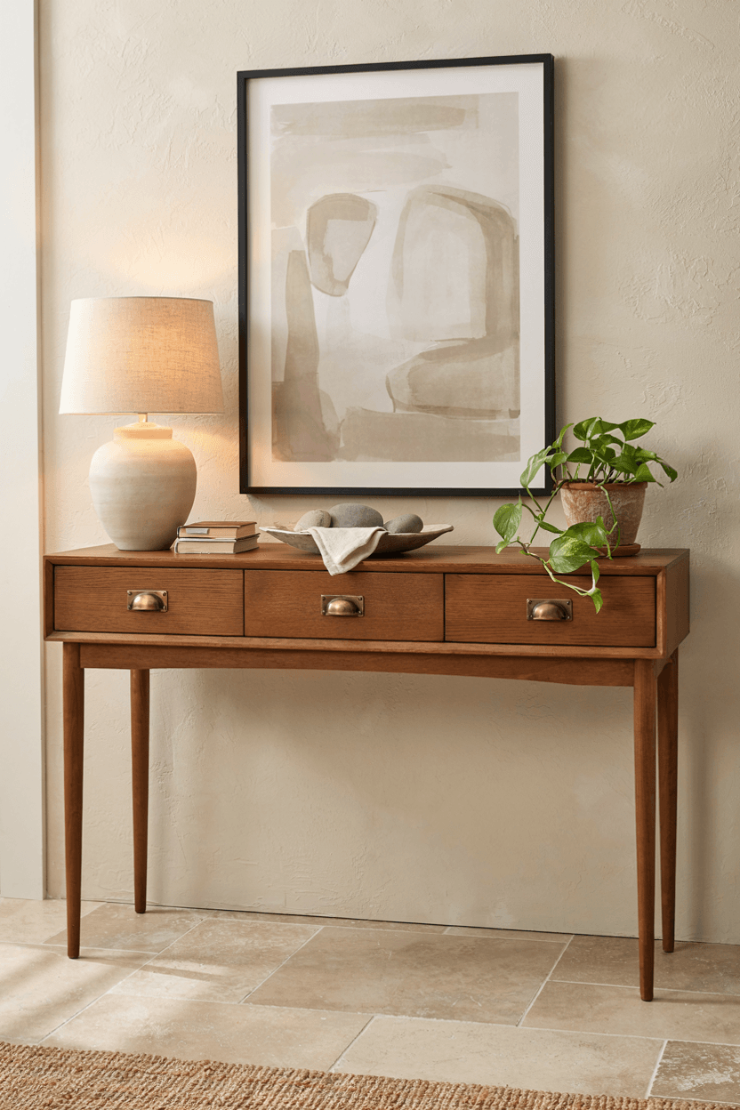 Entryway Table with Drawers – home decor idea