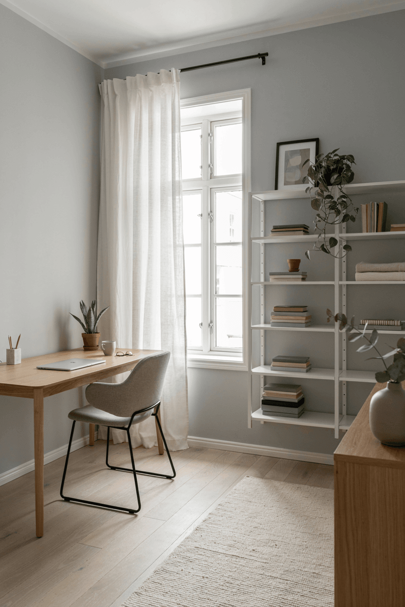 Scandinavian Office Design – home decor idea