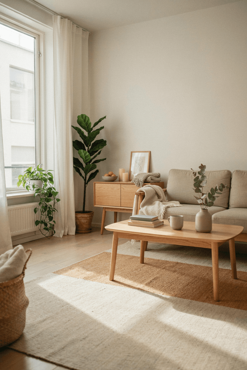 Scandinavian Apartment Design – home decor idea