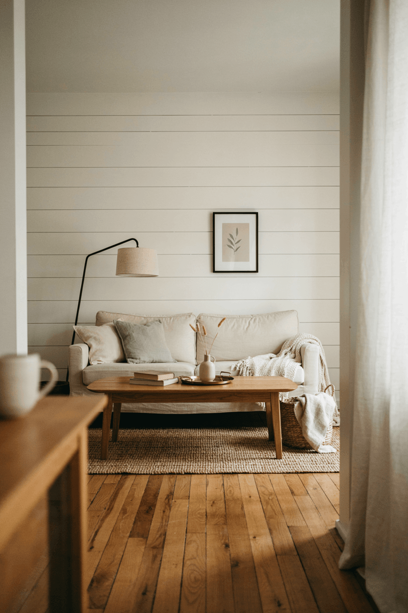 Shiplap Accent Walls – home decor idea