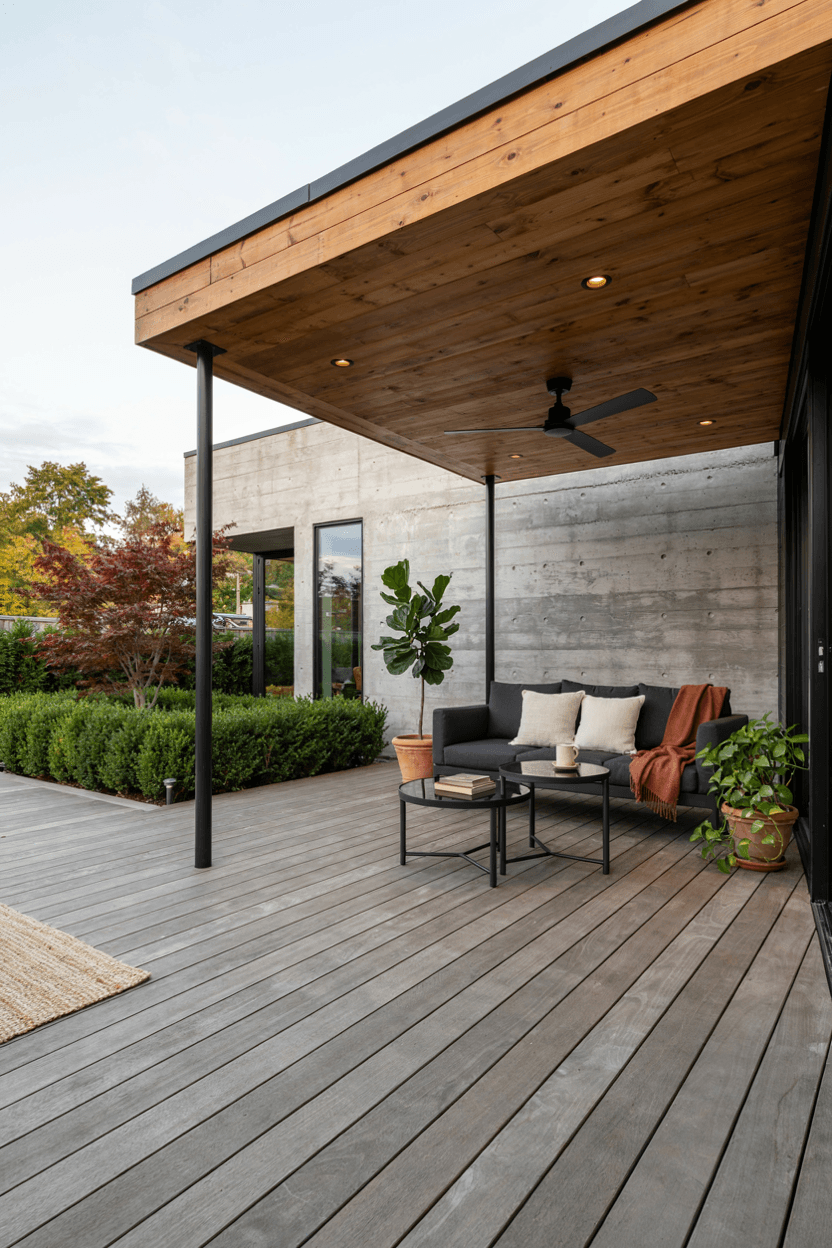 Covered Deck Design – home decor idea
