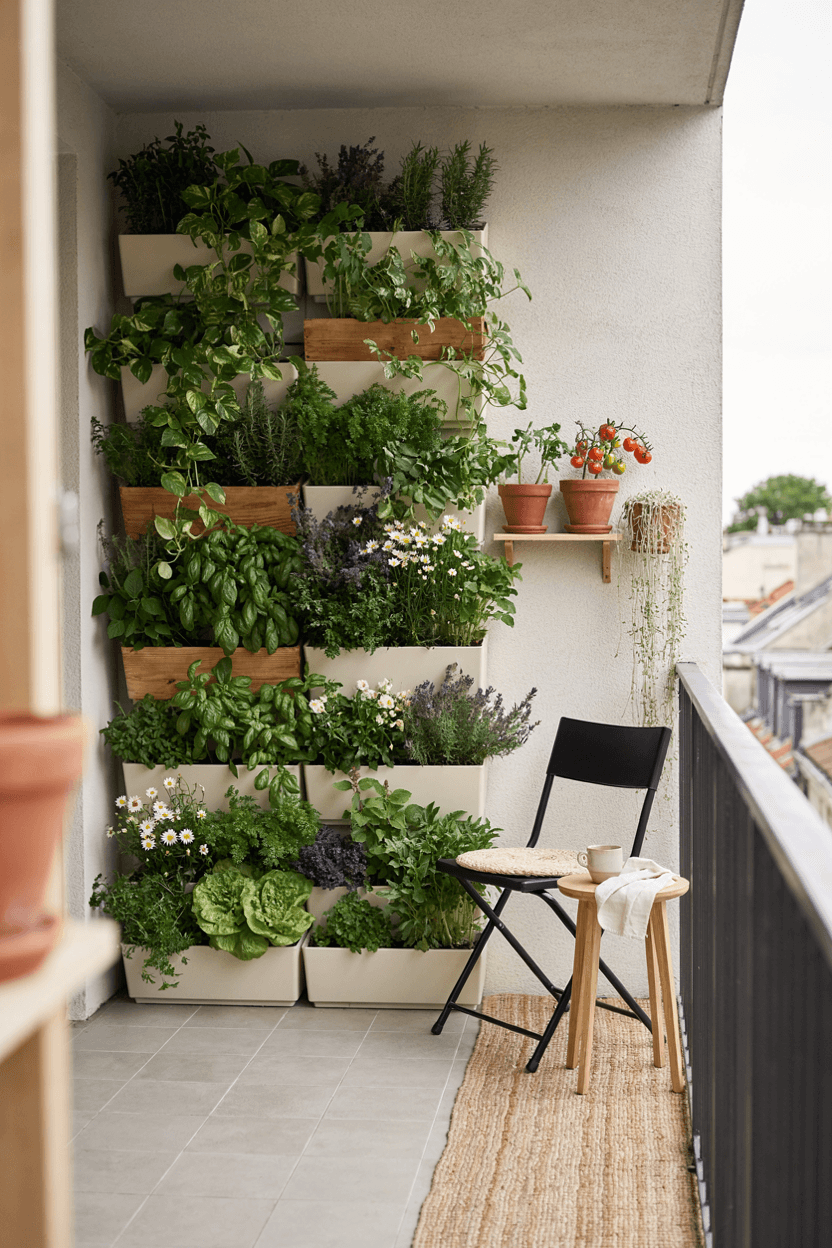 Vertical Garden Balcony Decor – home decor idea