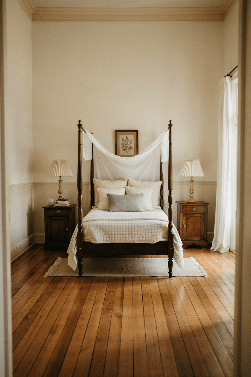 Four-Poster Bed – home decor idea