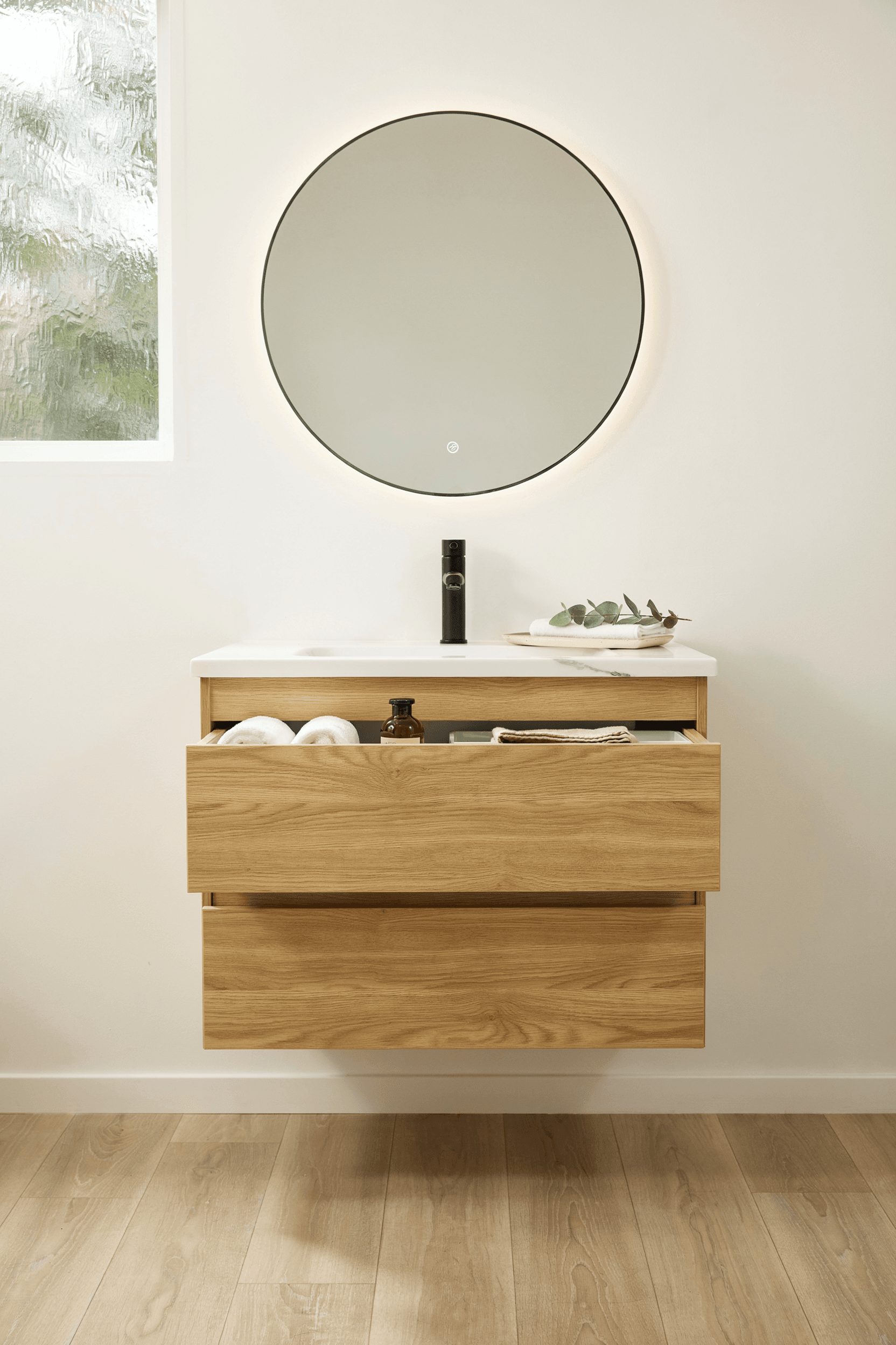 Floating Vanity Storage – home decor idea