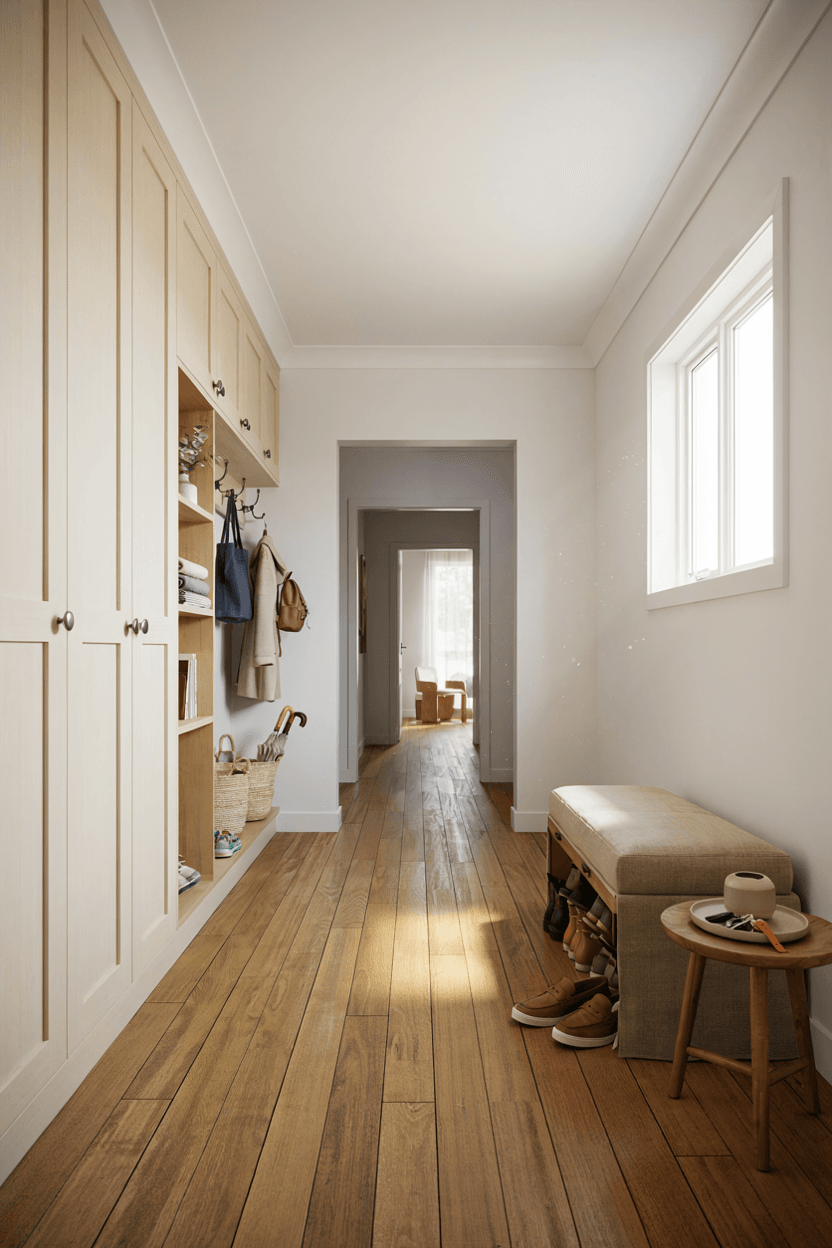 Hallway Storage Solutions – home decor idea