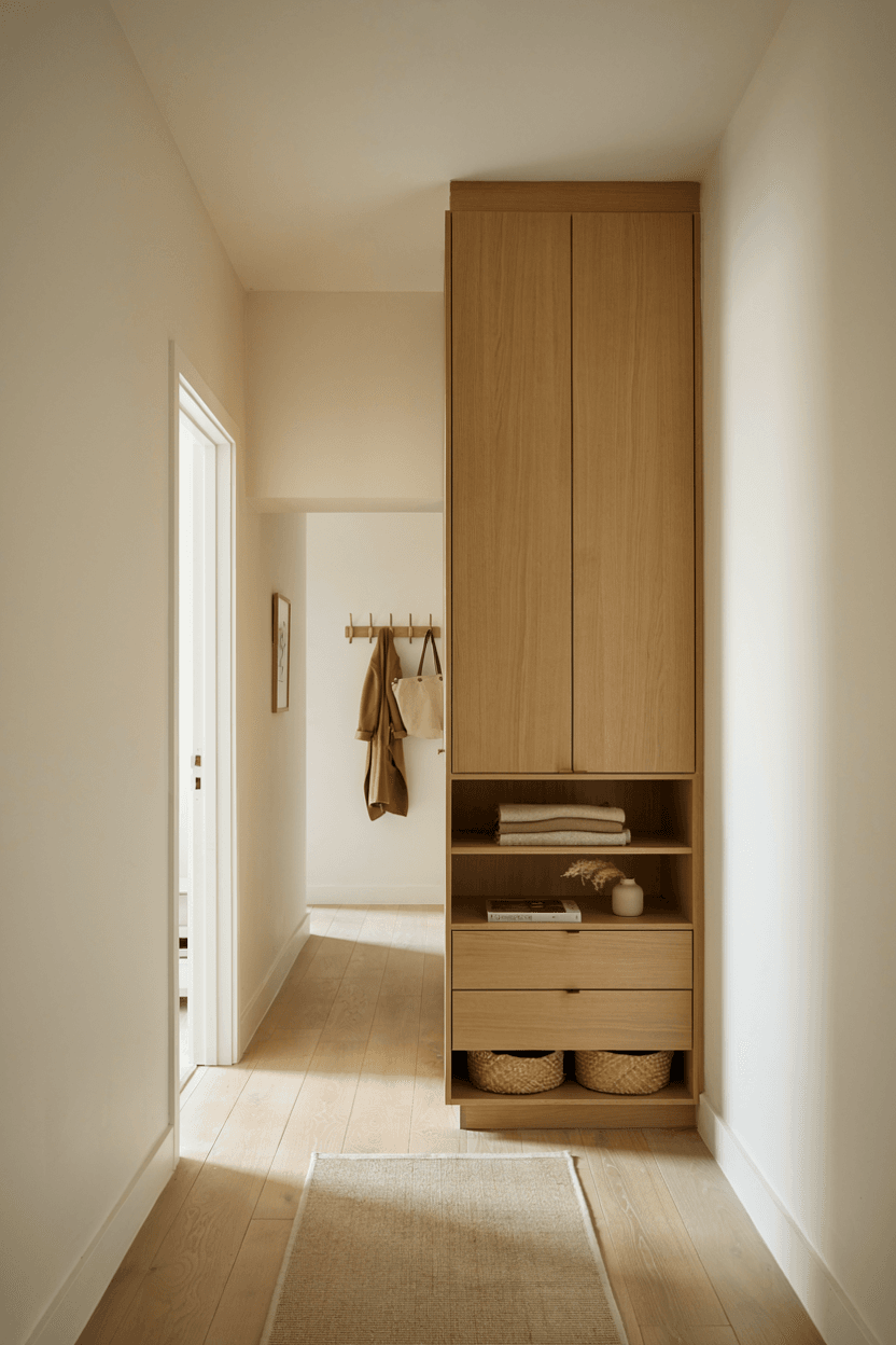 Hallway Storage Tower – home decor idea