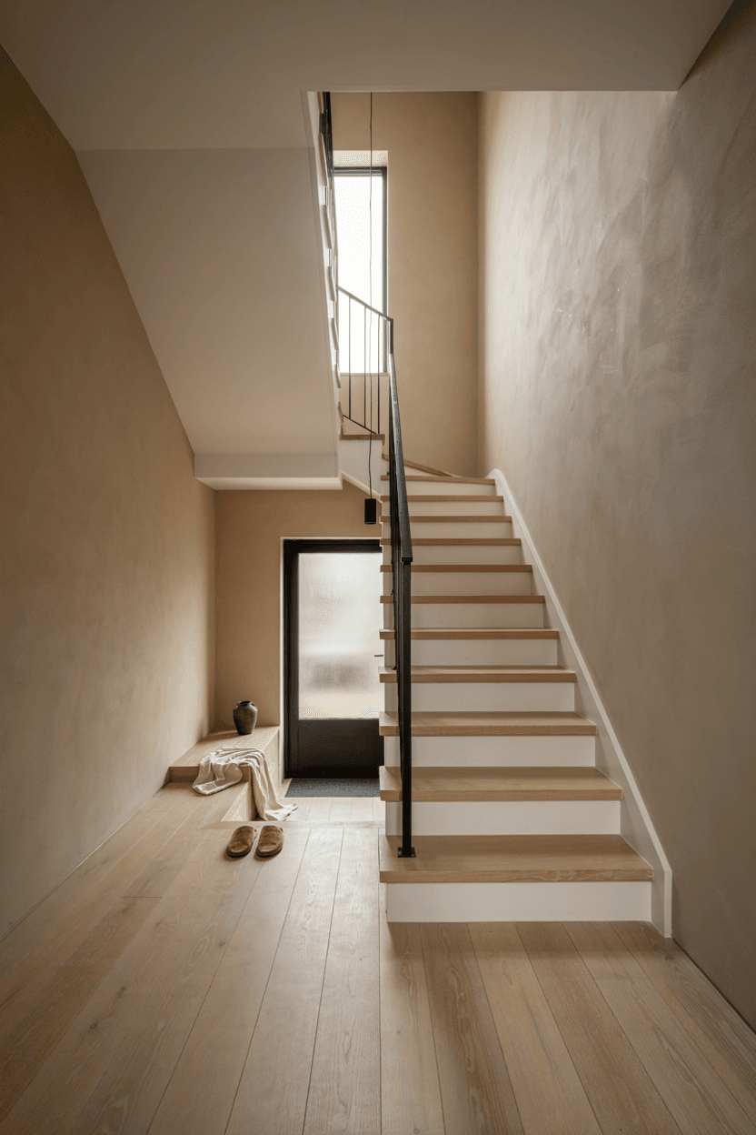 U-Shaped Staircase – home decor idea
