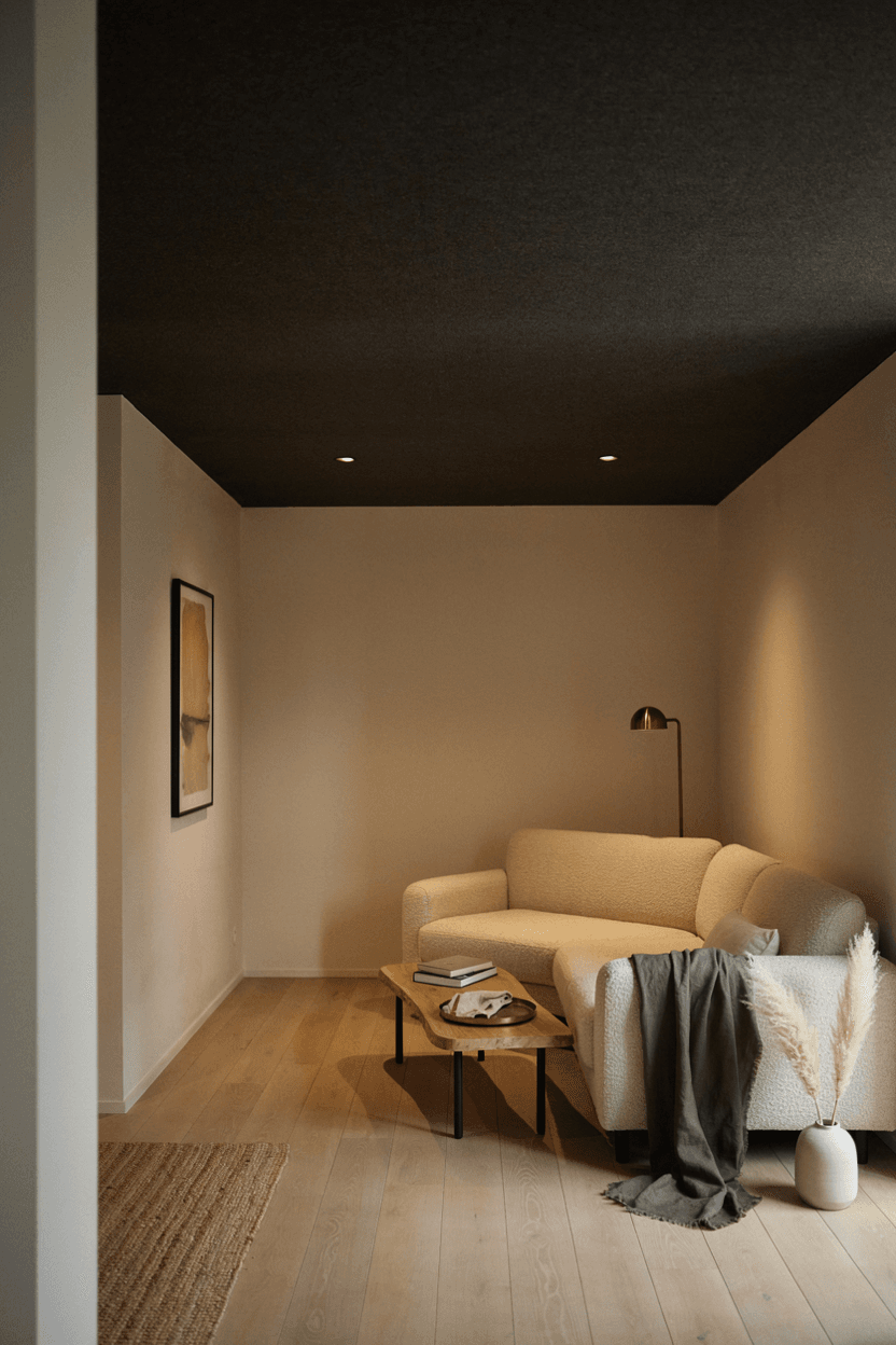 Black Ceiling Design – home decor idea