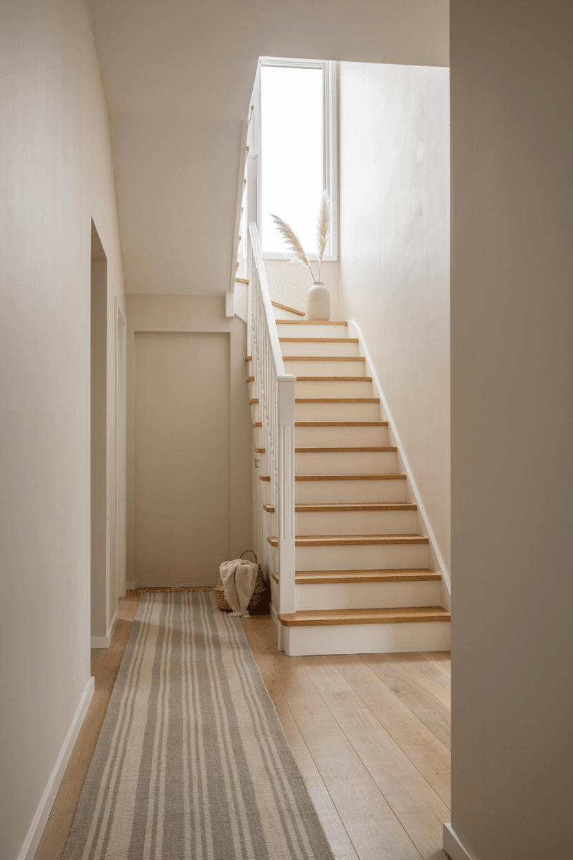 White Staircase Railings – home decor idea